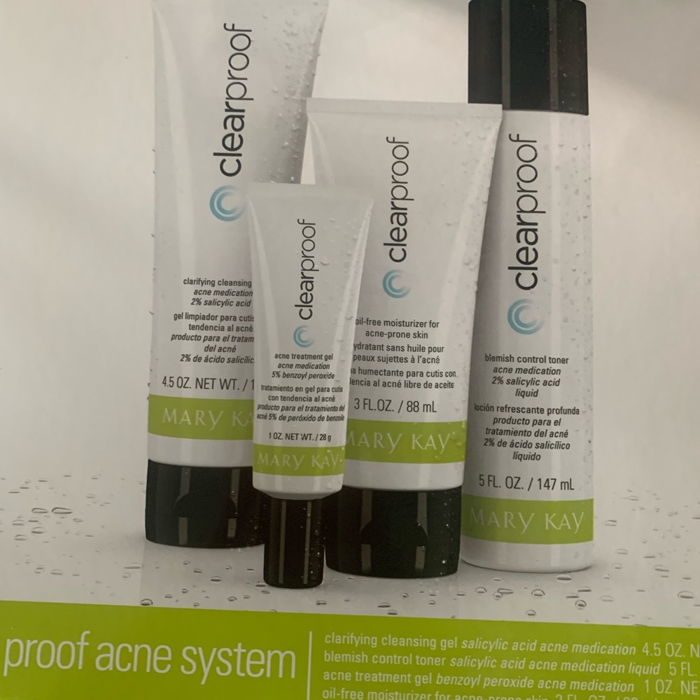 Mary Kay clear proof set